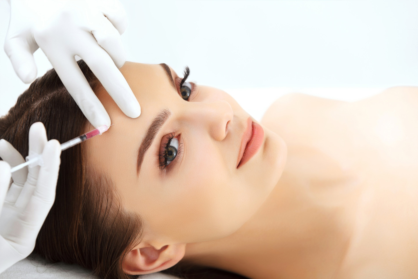 Woman in beauty salon